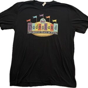 Canvas Men’s Black Daddyland T-Shirt